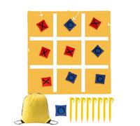 Bean Bag Toss Games | Attivities Interactive Funny Toy | Cornhole Target Throwing Game for Camping Yard Family Home Outdoor Party Garden Backyard Beach Event Kids, Carnival Banner Birthday Decoration