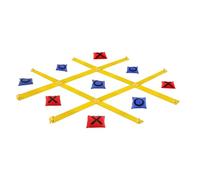 Bean Bag Toss, Outdoor Lawn Game, Interactive Party Toy, Foldable Pressure Design, Lightweight Portable Playset, Backyard Indoor School Carnival, Large Size Yellow 1 Set 3.8x120cm/1.5x47.24 Inches