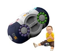 Bean Cube Spinner - Puzzle educativo, gioco di esercizi sensoriali per le mani, sviluppo di abilità cognitive | Rotazione completa di 360 gradi per adolescenti, pratica di pensiero, intrattenimento ri