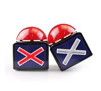 BEAN LIEVE 2 Pezzo Gioco Responder con Luci E Suoni - Tasto Responder per I Giochi, Responder Rosso per Le Aule degli Bambini