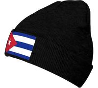 Beanie Berretti Cuba Flag Berretti in Maglia Caldi Cappello Invernali Unisex Berretto per Sport, Chemio, Alopecia