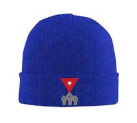 Beanie Berretto Uomo Cuba Revolution Fist Cuban Flag Beanies Hat Termico Caldo Cappellos Unisex Cappello Invernale per Adulto Ciclismo Inverno