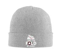 Beanie Berretto Uomo I Don't Even Fold My Laundry Beanies Hat Unisex Cappello Invernale Moderno Berrettos Invernale per Bici Moto Ciclismo