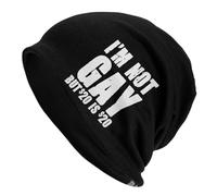 Beanie Berretto Uomo I'm Not Gay But $20 Is $20 Berrettos Invernale Semplice Watch Hat Cappellos Termico Berretto in Maglia per Sportivo Adulto Snowboard