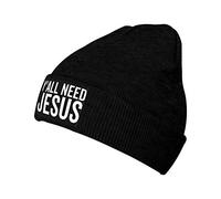 Beanie Berretto Uomo Y'All Need Jesus Caldo Cappellos Moderno Cappelli Beanie Uomo Elastico Berrettos Invernale per attività All'Aperto Ciclismo Snowboard