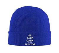 Beanie Cappelli Keep Calm I'm Your Realtor Calda Caldo Cappello Unisex Cappello A Cuffia per Adulto Moto Donna