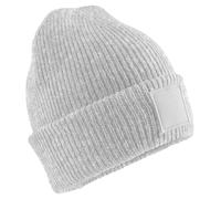 Beanie Cuffi Profondi Per Bambini Con Toppa A Coste A Doppio Strato Beechfield