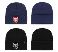 Beanie EPL Arsenal FC Prize Fight '47 CUFF KNIT Gunners Cappello Logo Nuovo