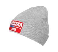 Beanie Hat Obama for President Obama 2028 Black Morbido Cappello A Cuffia Termica Beanie in Maglia per Ciclismo Sci Motociclismo