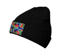 Beanie Hat South African Flag_Nnnnn000004 Berretto in Maglia Elasticizzata Slouchy Inverno Cappelli per Sci Motociclismo Arrampicata