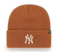 Beanie In Maglia Calda Con Logo Ricamato In Rilievo Oversized MLB 47 Brand