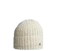 Beanie In Maglia Invernale Beige Con Glitter E Fodera In Pile Modaiolo