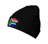 Beanie Inverno South African Flag_Nnnnn000002 Berretto in Maglia Morbido Slouchy Cappelli per Sci Arrampicata Motociclismo