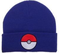Beanie Pokeball Pokemon, Blu Reale, Taglia Unica