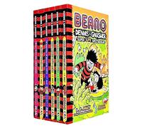 Beano Dennis & Gnasher Series Collection 6 libri impostati da IP Daley (Battaglia per la scuola di Bash Street, L'abominevole minaccia delle nevi, L'attacco della verdura malvagia, Super Slime Specta