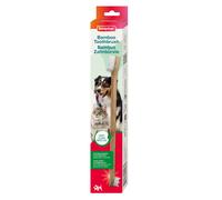 BEAPHAR Bamboo Toothbrush spazzolino da denti in bambù a doppia faccia per cani e gatti