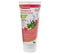 Beaphar, Bio Shampoo per Manto Brillante, Ideale per Tutte Le Razze, con Gel di Aloe Vera da Agricoltura Biologica, Arricchito con Olio di Macadamia e Ibisco, Certificato ECOCERT®, PH Neutro, 200 ml