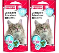 Beaphar Bocaditos Dental Bits Gato 35G 40 g (Confezione da 2)