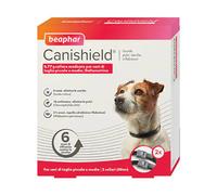 Beaphar Canishield Collare Antiparassitario 2 collari da 48 cm peso inferiore a 20 kg - Antiparassitario per cani - 1° ORDINE? scegli lo sconto BZR5 / BZR20 + 200 punti fedeltà