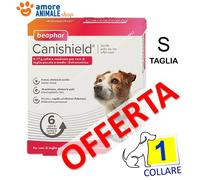Beaphar Canishield → Collare Antiparassitario Cani Taglia Piccola Media (48 cm)