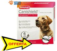 Beaphar Canishield Collare per Cane PICCOLO (48 cm) GRANDE (65 cm) = scalibor