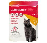 Beaphar Combotec Spot on Gatto 3 pipette peso 2-8 kg - Antiparassitario per gatti - 1° ORDINE? scegli lo sconto BZR5 / BZR20 + 200 punti fedeltà