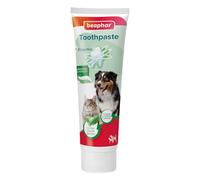 Beaphar - Dentifricio per cani e gatti alla menta - Antissaro e antiplacca - Igiene profonda - Rinfresca l'alito - 100g