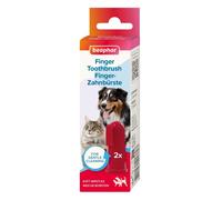 BEAPHAR Finger Toothbrush spazzolino da denti a dito per cani e gatti