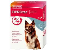 Beaphar Dog Fiprotec Spot-On Taglia Media 10-20 Kg - Beaphar Dog Fiprotec Spot-On Taglia Media 10-20 Kg - Confezione Da 3 Pipette
