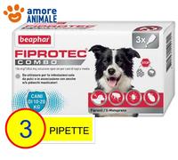 Beaphar Fiprotec Combo Cane Medio da 10-20 kg 3 / 6 / 9 / 12 pipette Spot On