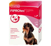 Beaphar Fiprotec Spot On per cani 3 pipette peso 2-10 kg - Antiparassitario per cani - 1° ORDINE? scegli lo sconto BZR5 / BZR20 + 200 punti fedeltà