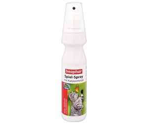 beaphar - Gioco Spray con Erba gatta - per Gatti - Promuove Il Piacere di Gioco, Il Benessere - Accettato più Velocemente - 150 ml