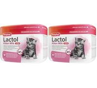 Beaphar Lactol Kitty Milk, Latte in polvere per gattini - barattolo da 250gr (Confezione da 2)