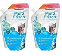 Beaphar, neutralizzatore di odori di Gatti “Multi Fresh, per Una ventata d’Aria Fresca”, prolunga la Durata della lettiera per Gatti, Profumo di Aria Fresca, 400 g (Confezione da 2)