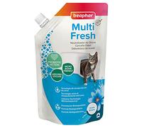 Beaphar, neutralizzatore di odori “Multi Fresh", prolunga la durata della lettiera per gatti, 400 g