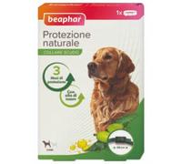 Beaphar Protezione Naturale, Collare Scudo Regolabile per Cane Grande, con Olio di Neem, Fino a 3 Mesi di Protezione, 80 cm