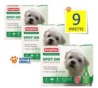 Beaphar Spot On Protezione Naturale Cane Piccolo fino 15 kg 3 / 6 / 9 / 12 pipet