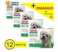 Beaphar Spot On Protezione Naturale Cane Piccolo fino 15 kg 3 / 6 / 9 / 12 pipet