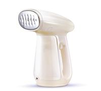 Bear 2024 - Piastra a vapore da 1300 W, 230 ml, ferro da stiro da viaggio, 15 secondi, riscaldamento rapido, spegnimento automatico, con spazzola a vapore bianca, stiratura orizzontale e verticale