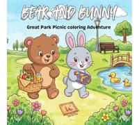 Bear and Bunny: Great Park Picnic coloring Adventure