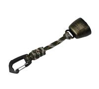 Bear Bell Vintage Cowbell Antique Style Camping Chime, Ornamento leggero Bell | Manuale per Campanello di Sicurezza Selvaggio Allarme Gadget Compact Trekking Trail Companion