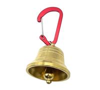Bear Bell With Carabiner | Loud Hiking Safety Bell For Backpacking & Camping | Outdoor Alarm Bells For Fishermen Dog Owners Travelers Family Hiking Trail National Park Picnic Wildlife Area