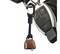 Bear Bells - Anello portachiavi di sicurezza per escursionismo, campeggio in ferro, escursionismo, ciclismo, arrampicata, sentiero selvaggio, accessorio di sopravvivenza all'aperto,