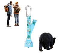 Bear Bells for Hiking, Loud Anti-Lost Pendant with Magnetic Silencer, Wild | Alert Bell for Outdoor Backpacking Adventure Survival Camping Biking Trail Walking Travel