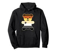 Bear Brotherhood Flag Bear Gay Pride Felpa con Cappuccio