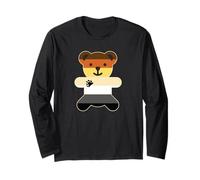 Bear Brotherhood Flag Bear Gay Pride Maglia a Manica
