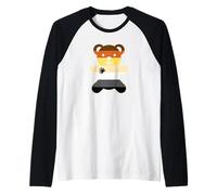 Bear Brotherhood Flag Bear Gay Pride Maglia con Maniche Raglan