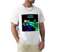 Bear Coming Adam Lambert Rebon Mens Short Sleeve White S