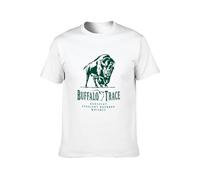 Bear Coming Buffalo Trace Distillery Mens Short Sleeve White XXL