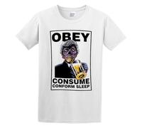 Bear Coming They Live Conform Conspiracy Vendetta Roddy Piper D Mens Short Sleeve White M